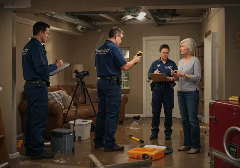 Water Damage Assessment and Insurance Documentation process in Hayes Center, NE