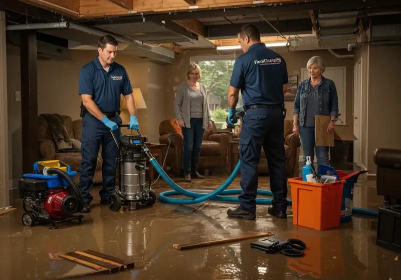 Basement Water Extraction and Removal Techniques process in Hayes Center, NE